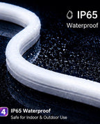 5M Smart WiFi RGB LED Neon Strip Light – Waterproof IP65, App & Remote Control