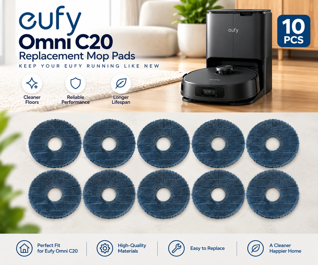 Eufy Omni C20 Replacement Accessories Kit – Robot Vacuum Parts