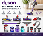 Dyson V15 V11 V10 V8 V7 Replacement Accessories Kit – Vacuum Parts