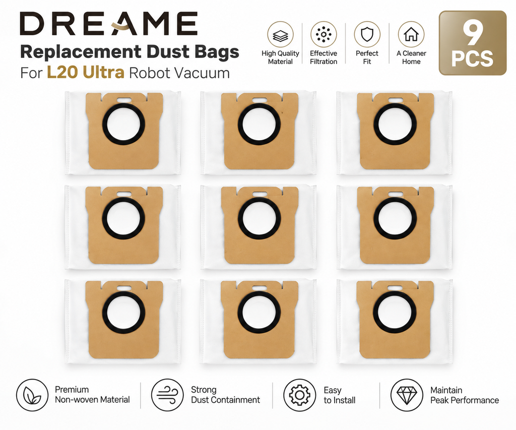 Dreame L20 Ultra Replacement Accessories Kit -Robot Vacuum Parts