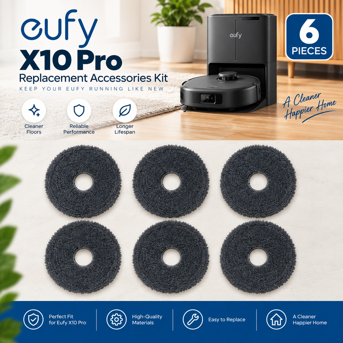 Eufy X10 Pro Omni Replacement  Accessories kit