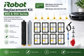 iRobot Roomba 800 & 900 Series Replacement Parts Kit – 850 860 861 870 880 890 960 980 981 985