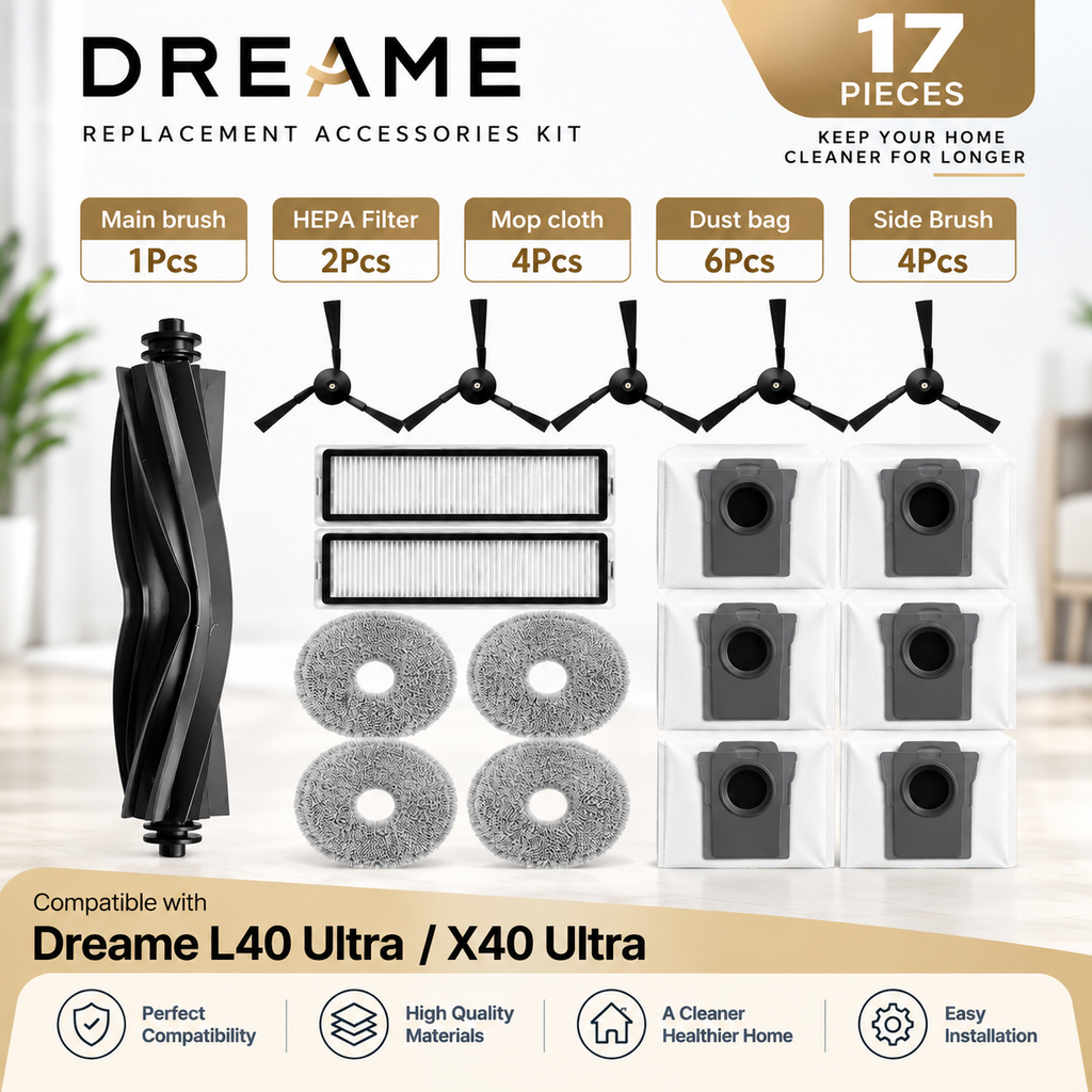 Dreame L40 Ultra / X40 Ultra Robot Vacuum Accessories