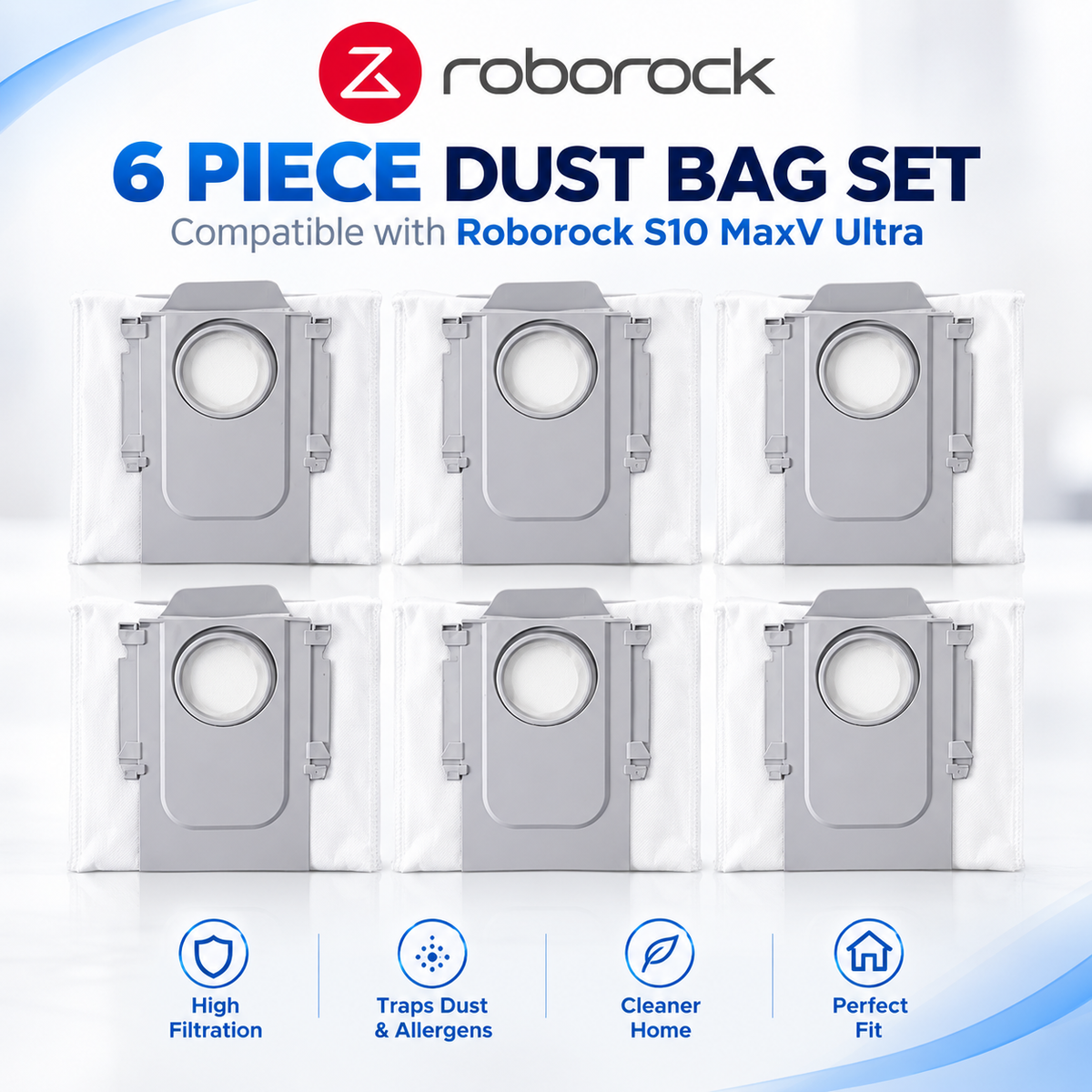 Roborock S10 MaxV Ultra Replacement Accessories Kit