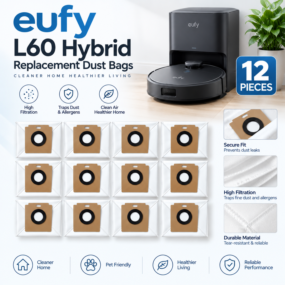Eufy L60 Hybrid / L60 Hybrid SES replacement kit