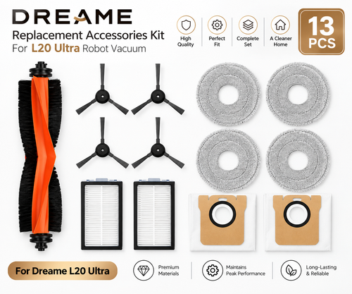 Dreame L20 Ultra Replacement Accessories Kit -Robot Vacuum Parts